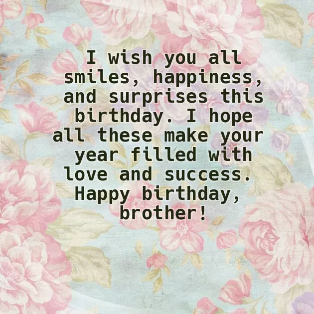 Happy Birthday To My Brother Funny