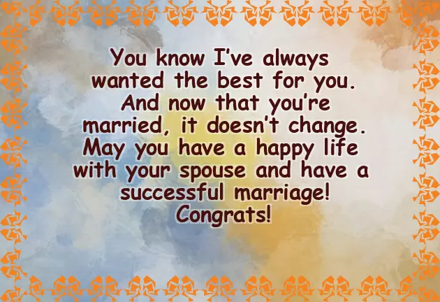 Greetings Newly Wed Couple