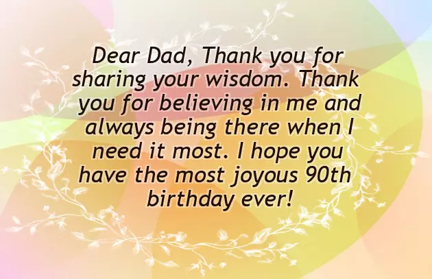 Quote Birthday Wishes For Father