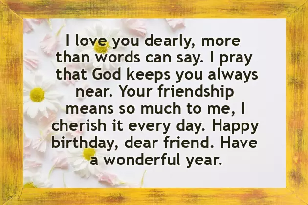 Birthday Greetings For Best Friend Female