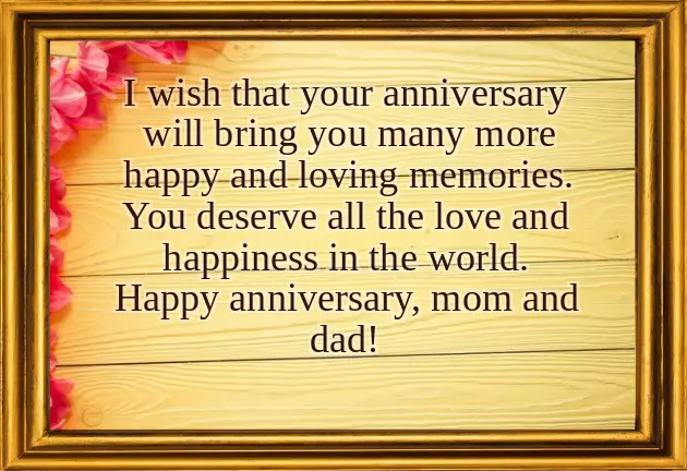 Anniversary Quotes For Mom And Dad