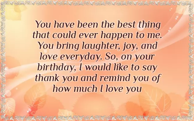 Words For Hubby Birthday