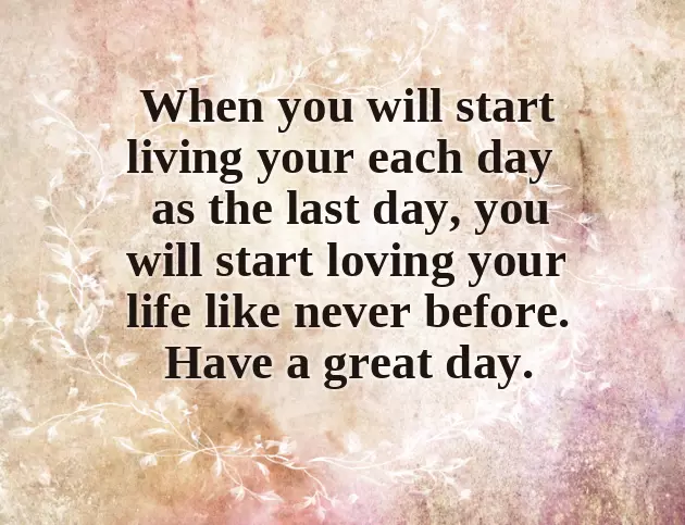 Greetings Of The Day In Mail