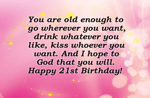 Daughters 21St Birthday Wishes Daughters 21St Birthday Wishes