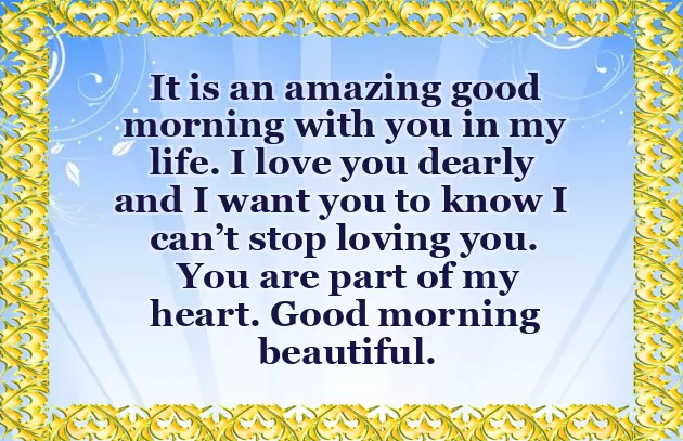 Amazing Morning Wishes
