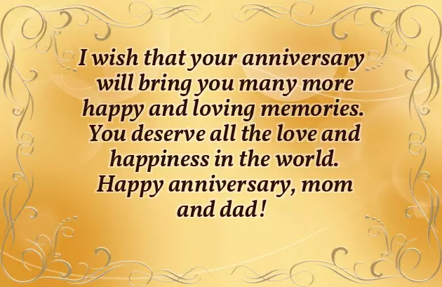 Wedding Anniversary Quotes For Mom And Dad