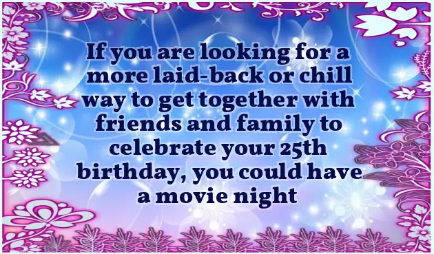 25Th Birthday Ideas 25Th Birthday Ideas