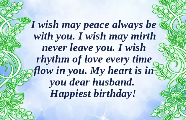 Happy Birthday To Hubby Status