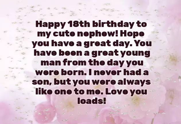 Happy Birthday Wishes Little Nephew