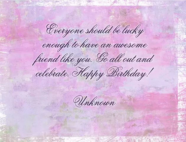 Birthday Wishes For Friend Simple