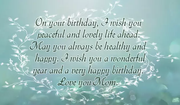 Best Wishes For My Mom Birthday Best Wishes For My Mom Birthday