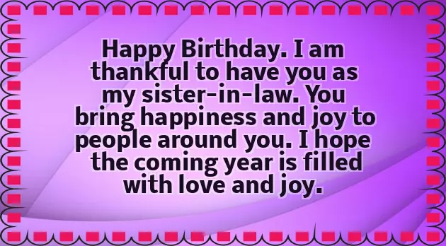 Birthday Greetings For Sister In Law Birthday Greetings For Sister In Law