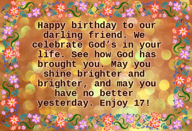 Happy 17Th Birthday Grandson