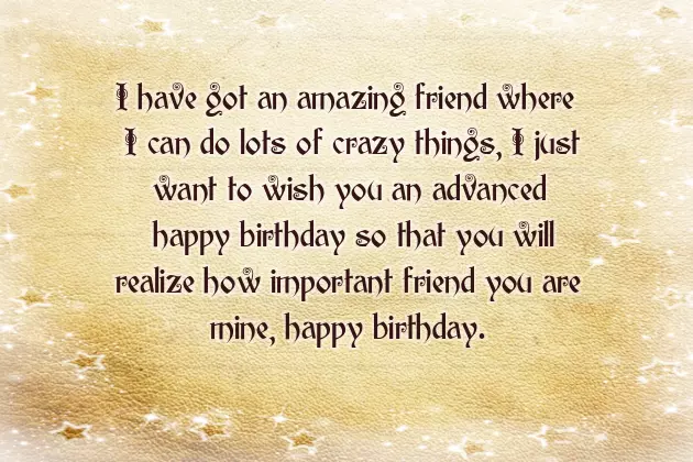 Birthday Wishes In Advance To My Love Birthday Wishes In Advance To My Love