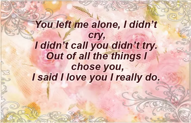 I Love You Poems For Boyfriend