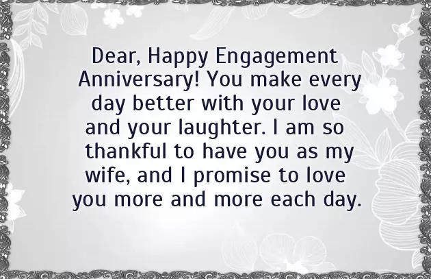Happy Engagement Anniversary Quotes Happy Engagement Anniversary Quotes