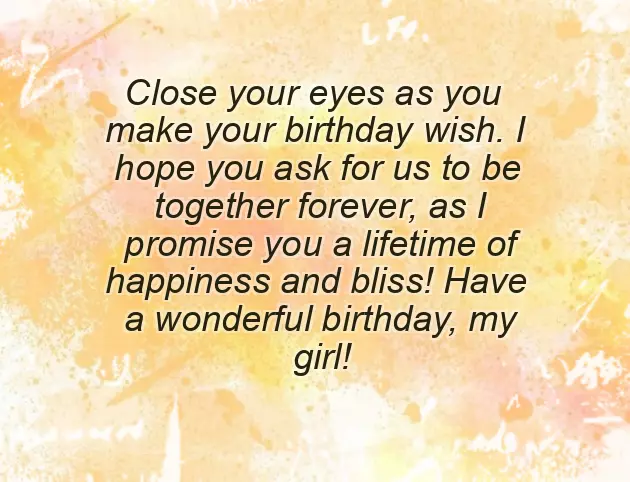 Happy Birthday Wishes For Girlfriend Happy Birthday Wishes For Girlfriend