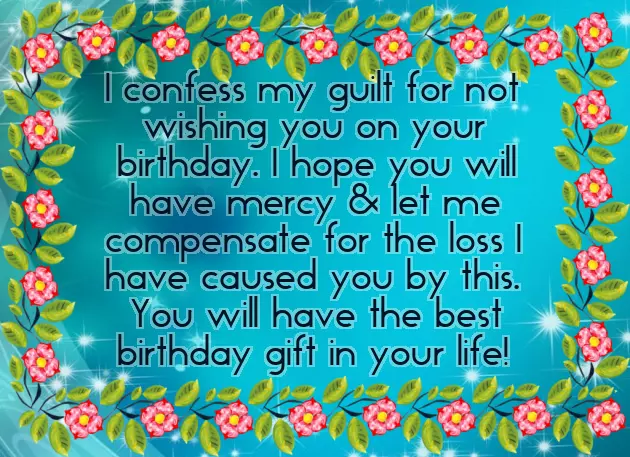 Belated Bday Wishes Belated Bday Wishes