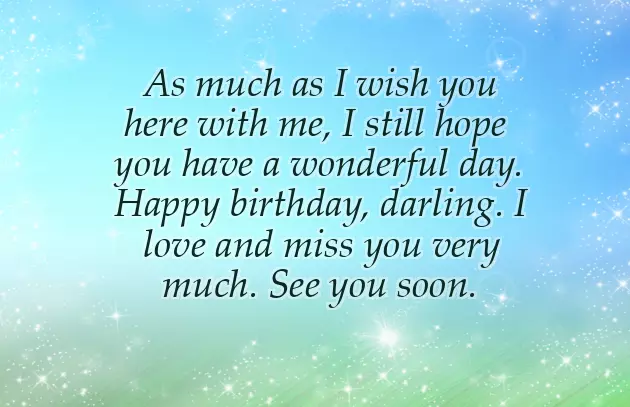 Love Special Person Boyfriend Birthday Wishes