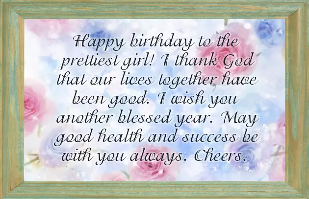 Godly Birthday Wishes To A Sister