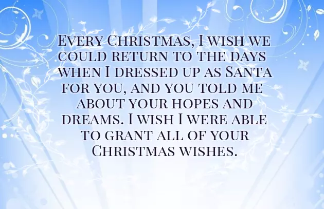 Christmas Wishes For My Son