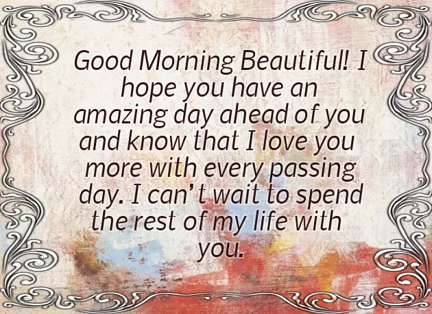 Good Morning Message To My Future Husband