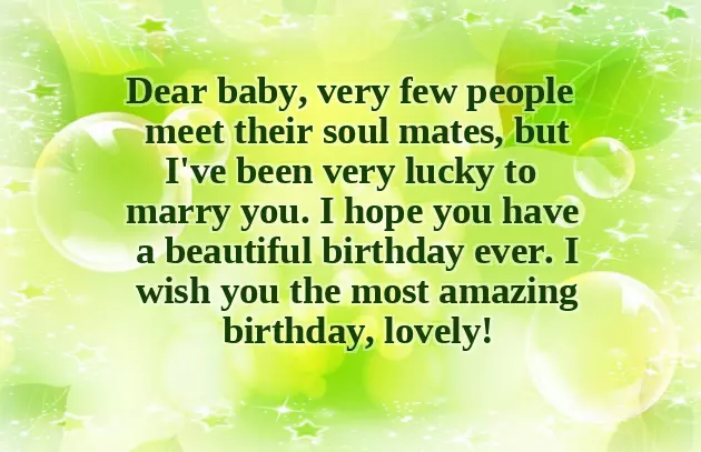 Best Happy Birthday Wish For Wife