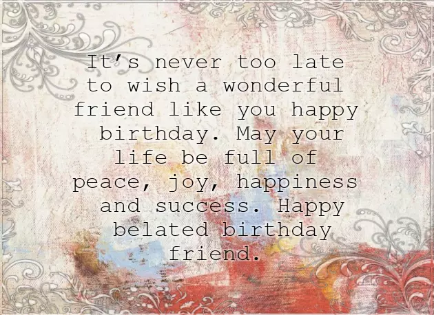 Happy Birthday In Other Words