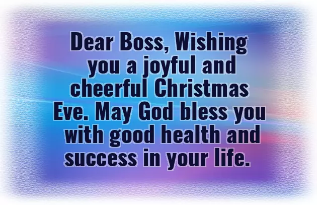 Christmas Eve Wishes