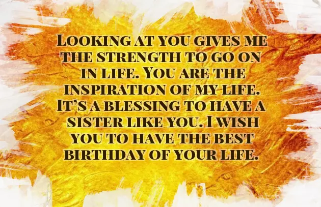 Birthday Wishes For A Younger Sister