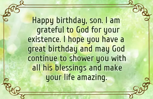 Religious Birthday Wishes For Son Religious Birthday Wishes For Son