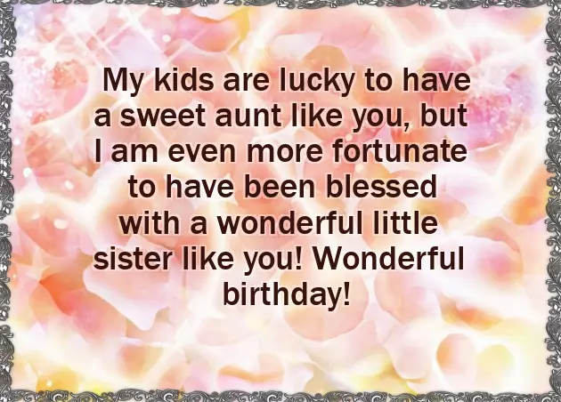 Caption For Little Sister Birthday Caption For Little Sister Birthday