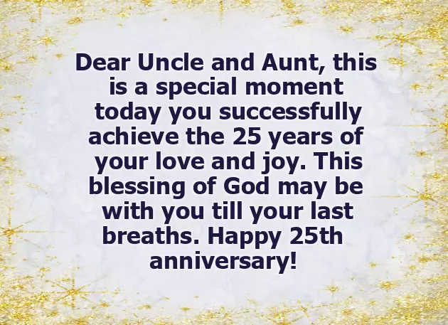 Aunty And Uncle Wedding Anniversary Wishes