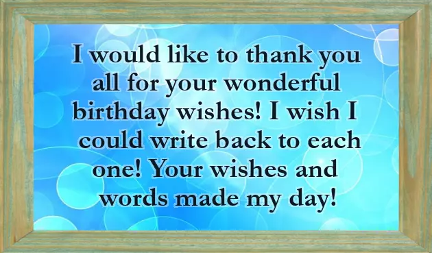 Thank U All For My Birthday Wishes Thank U All For My Birthday Wishes