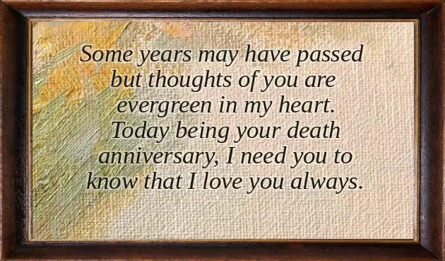 2Nd Death Anniversary Message