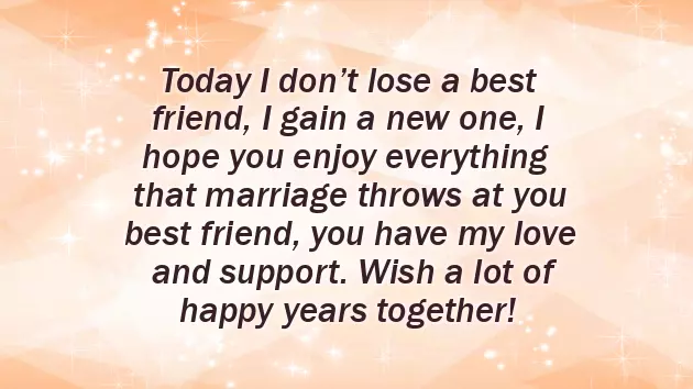 Best Wedding Congratulations Message