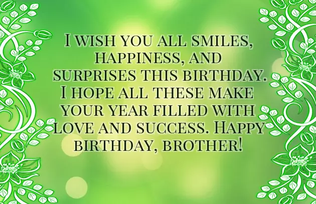 Birthday Wishes For Brother Short Line Birthday Wishes For Brother Short Line