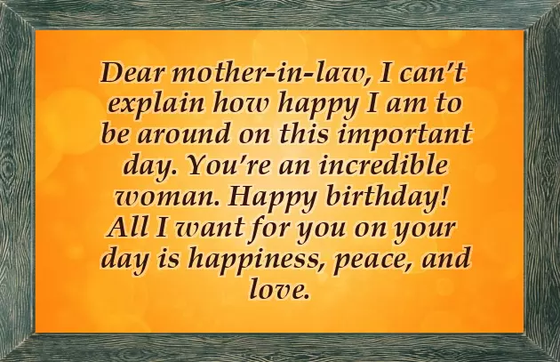 Happy Birthday Greetings To Mother In Law