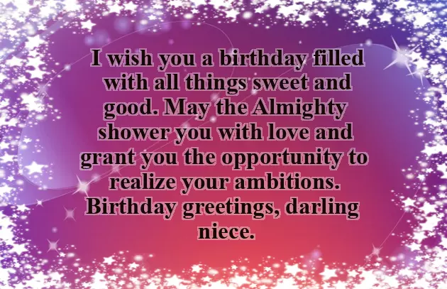 Blessing Happy Birthday Niece Blessing Happy Birthday Niece
