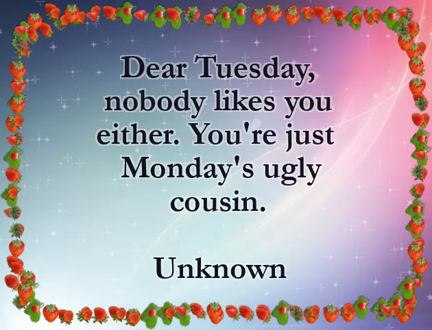 Message For Tuesday Message For Tuesday