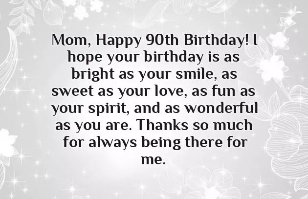 Simple Birthday Greetings For Mother