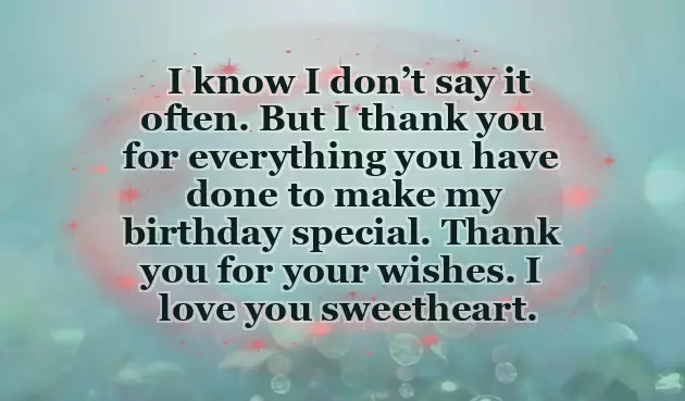 Birthday Sms To Girlfriend