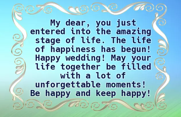 Wedding Wishes Ideas