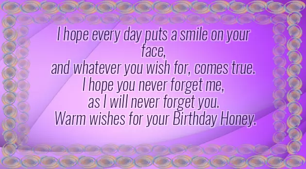 Sweet Birthday Wishes For A Girlfriend