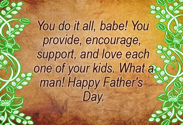 Wishing You A Happy Father