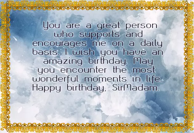 Happy Birthday To My Boss Man