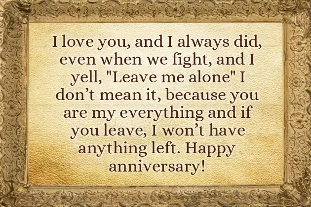 Happy Anniversary Wishes To Wife In English