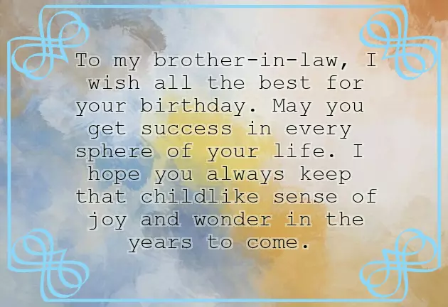 Beautiful Birthday Quotes For Brother