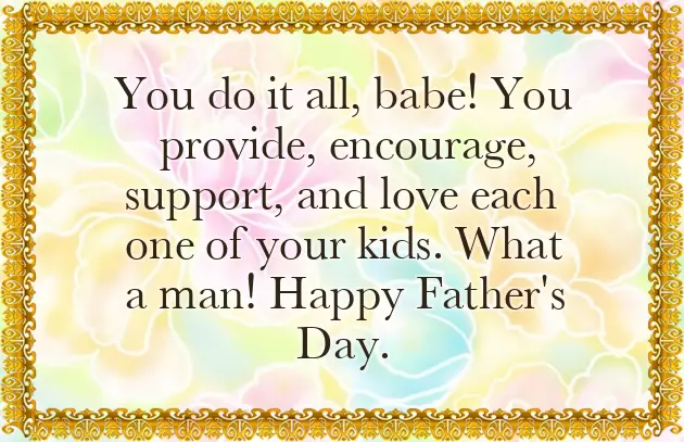 Fathers Day Greetings For Dad