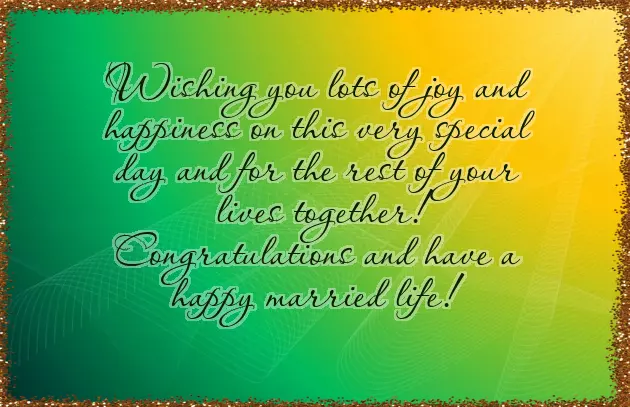 Wedding Wishes For Sister Marriage